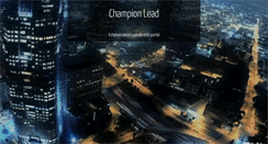 Desktop Screenshot of championlead.com