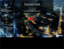 Tablet Screenshot of championlead.com